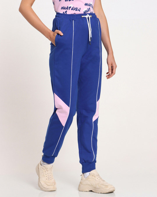 color block jogger set