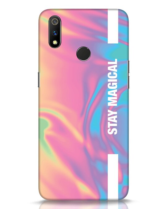 Buy Holographic Magical Realme 3 Pro Mobile Cover Online in India at