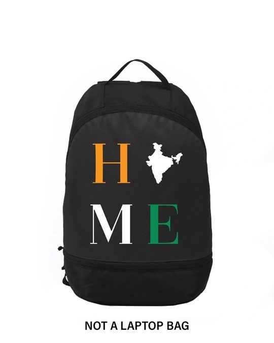 Shop Home Printed Small Backpack-Front