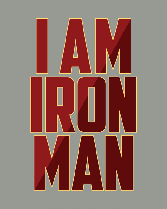 Shop I Am Iron Man Boyfriend T-Shirt (AVL)-Full