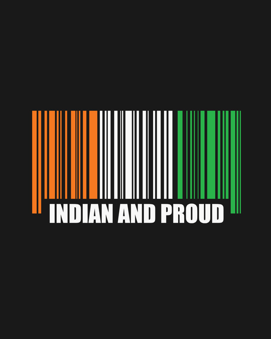 Shop Indian & Proud Men's Half Sleeves T-Shirt Plus Size-Full