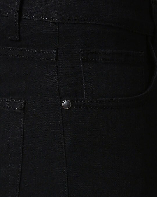 Buy Ink Black Mid Rise Stretchable Men's Jeans for Men black Online at ...