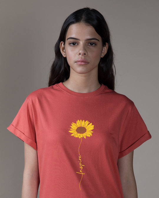 Shop Inspire Boyfriend T-Shirt-Front