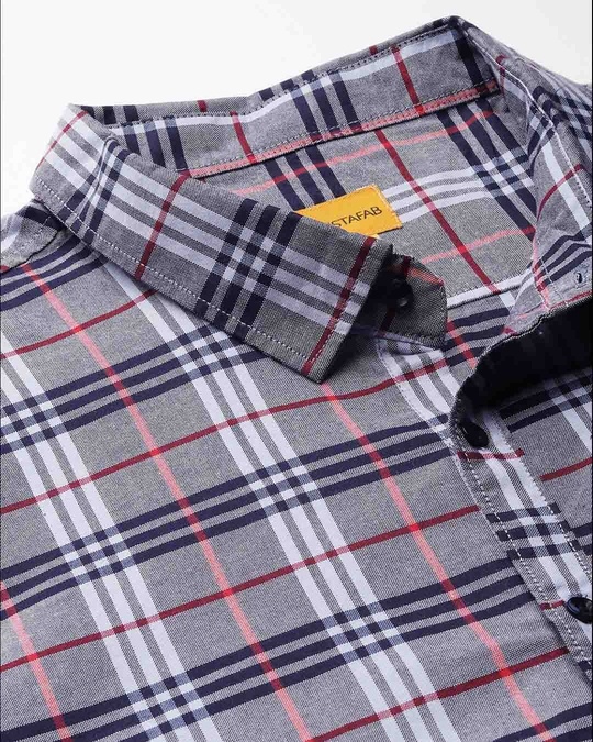 Shop Men Checks Stylish Full Sleeve Casual Shirts