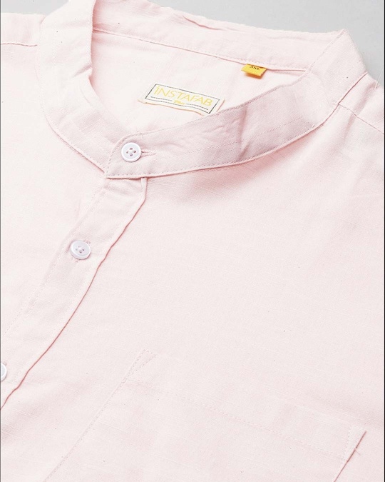 Shop Men's Pink Stylish Full Sleeve Casual Shirt