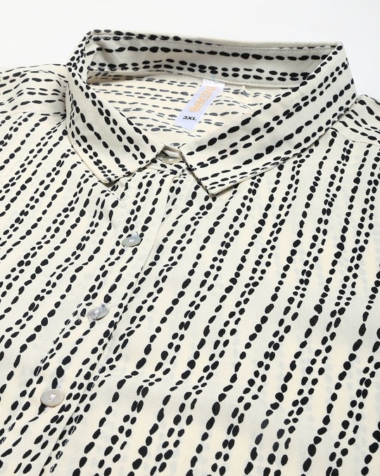 Shop Women's Beige Printed Stylish Casual Shirt-Full