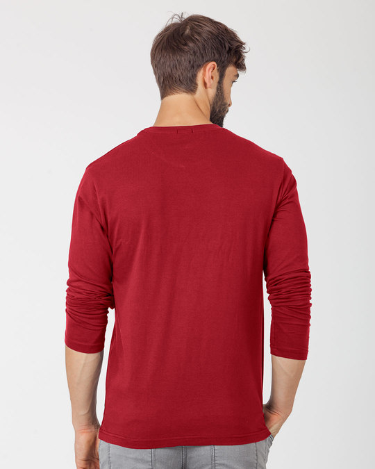 Buy Jal Mat Chal Hat Full Sleeve T-Shirt for Men red Online at Bewakoof