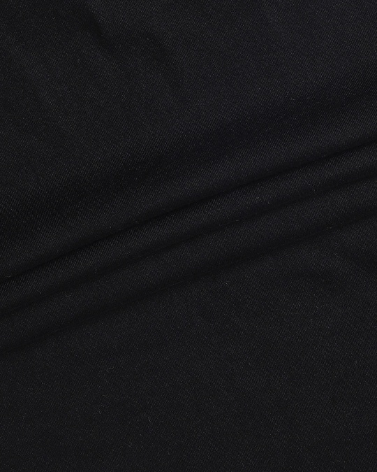 Jet Black Apple Cut Raglan Half Sleeve 