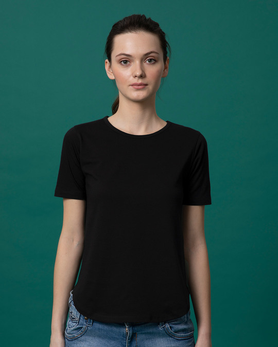 bewakoof black t shirt