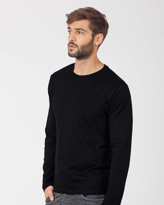 Buy black full sleeve t shirt