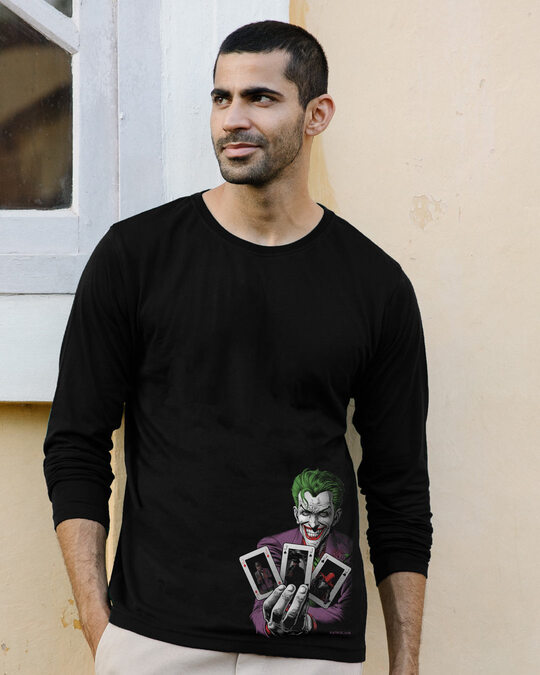 joker t shirt full sleeve