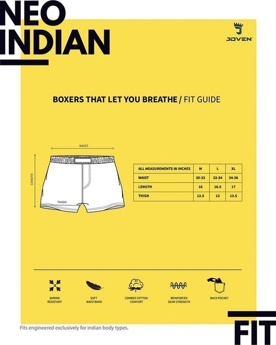 Shop Checked Men's Boxer (Pack Of 3)