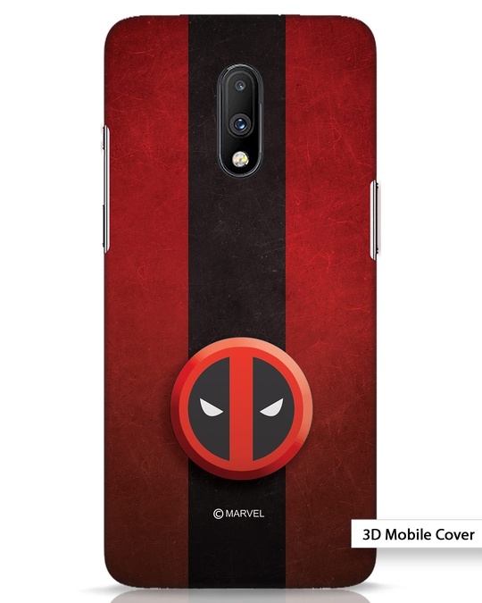 Shop Deadpool Shadow OnePlus 7 3D Mobile Cover-Front