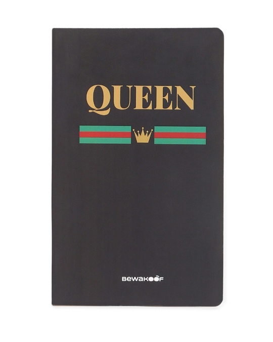 Shop King Queen Notebook-Back