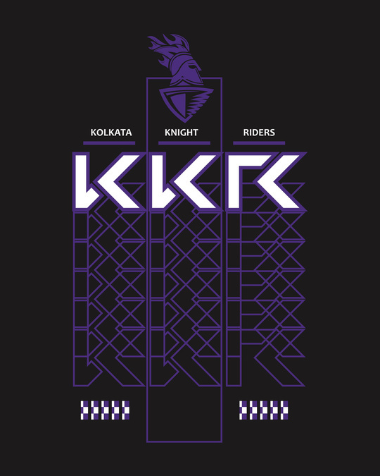 in kkr t shirt