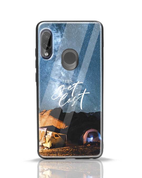 Shop Lets Get Lost Space Xiaomi Redmi Note 7 Pro Glass Mobile Cover-Front