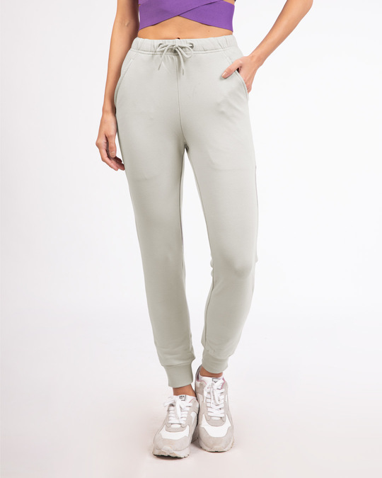 Buy Bewakoof Women's Light Grey Slim Fit Joggers At Redfynd, 44% OFF