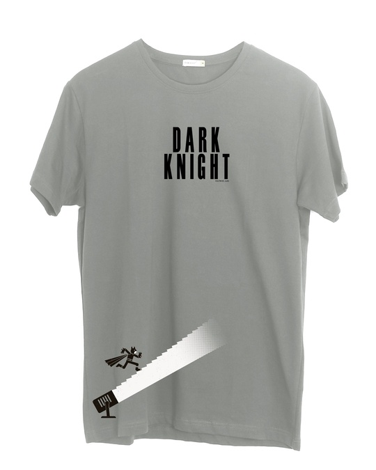 Shop Lightrun Half Sleeve T-Shirt Meteor Grey-Full
