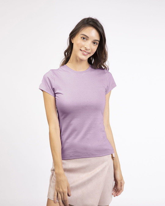 women's lilac t shirt