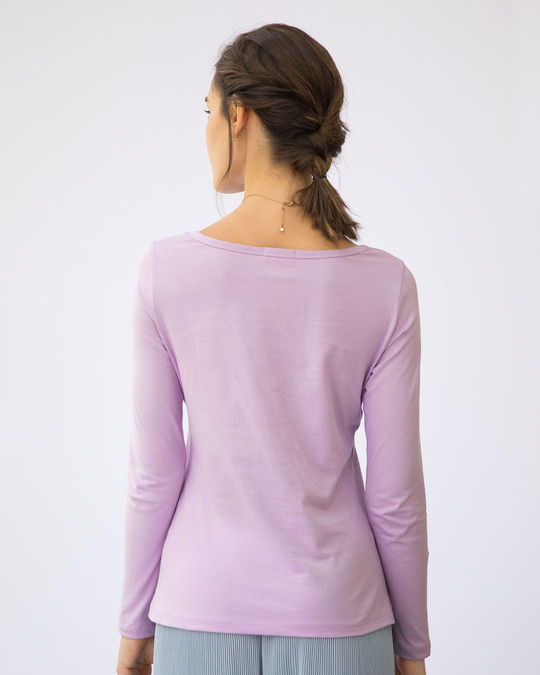 women's lilac t shirt