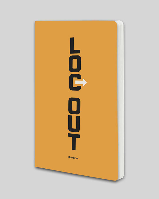 Shop Log Out Notebook-Design
