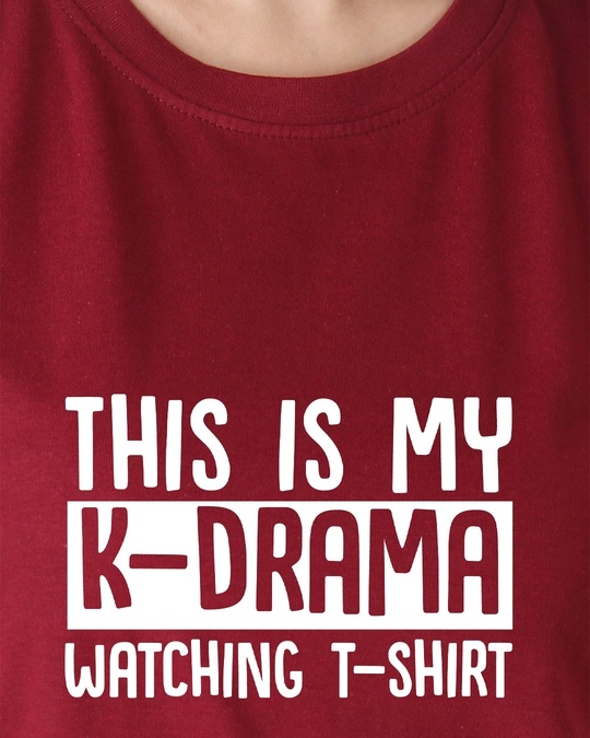 Shop Kdrama Watching Tshirt-Full