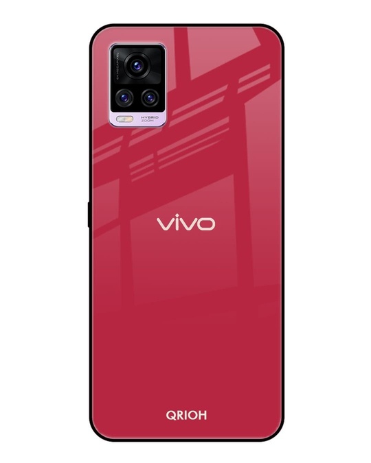 Shop Premium Glass Cover for Vivo V20 Pro (Shock Proof, Lightweight)-Front