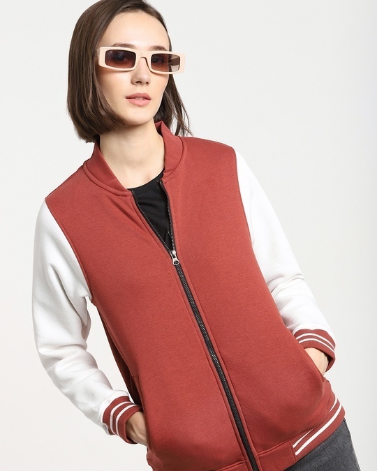 New Look Women Burgundy Satin Bomber Varsity Jacket Wholesale Manufacturer  & Exporters Textile & Fashion Leather Clothing Goods with we have provide  customization Brand your own