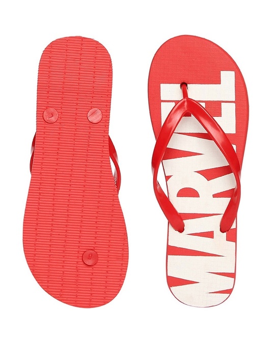 marvel flip flops mens