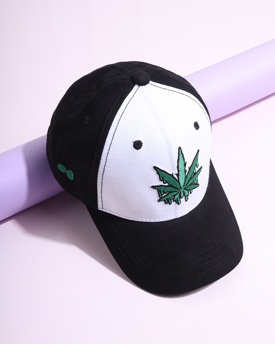 Shop Melting Leaf Baseball Cap-Front