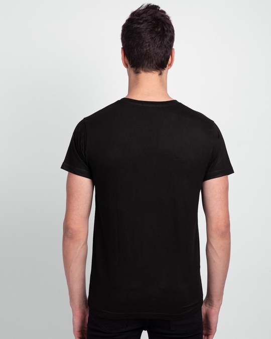 Buy Men's Black Adventure Time T-shirt Online at Bewakoof