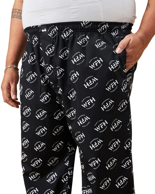Pants Black Pyjamas Plus Size Big And Tall Pajamas Set Plus Size