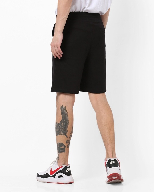 Buy Men's Black Casual Shorts for Men Black Online at Bewakoof