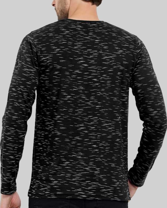 Buy Men's Black Cotton Printed Slim Fit Tshirt for Men Black Online at