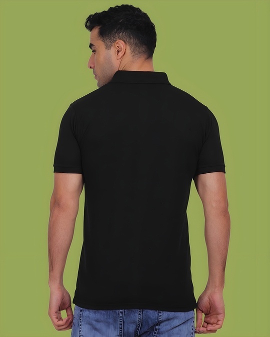 Shop Men's Black Lightning Bolt Printed T-shirt-Design