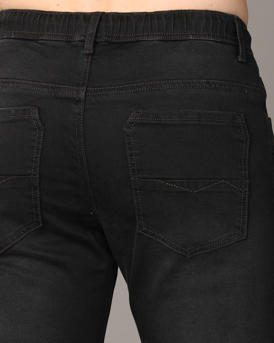 Buy Men's Black Slim Fit Jeans for Men Black Online at Bewakoof