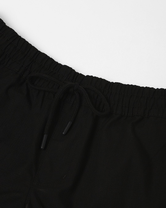 Buy Men's Black Cargo Shorts Online at Bewakoof