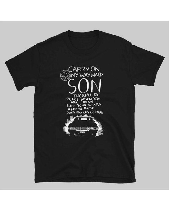 Buy Men's Black Typography T-shirt for Men Online at Bewakoof