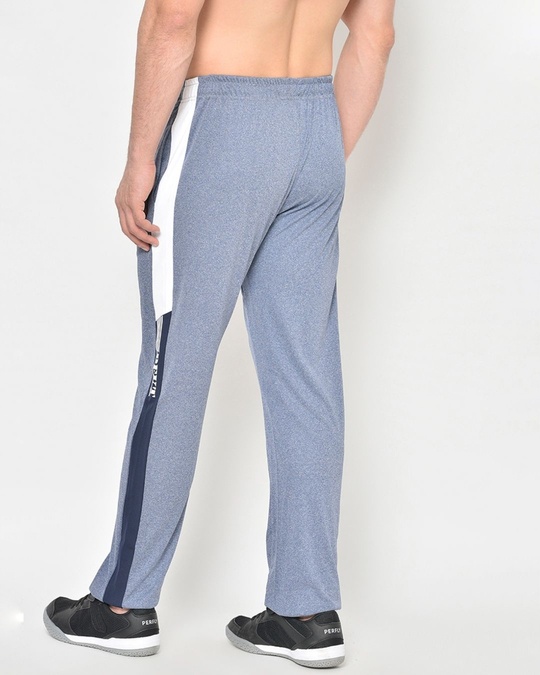 color block track pants mens