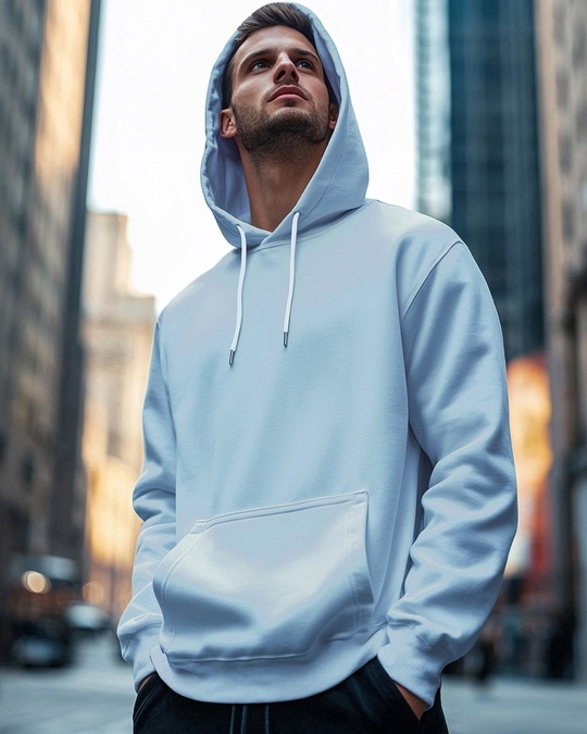 Mens hoodies blue online