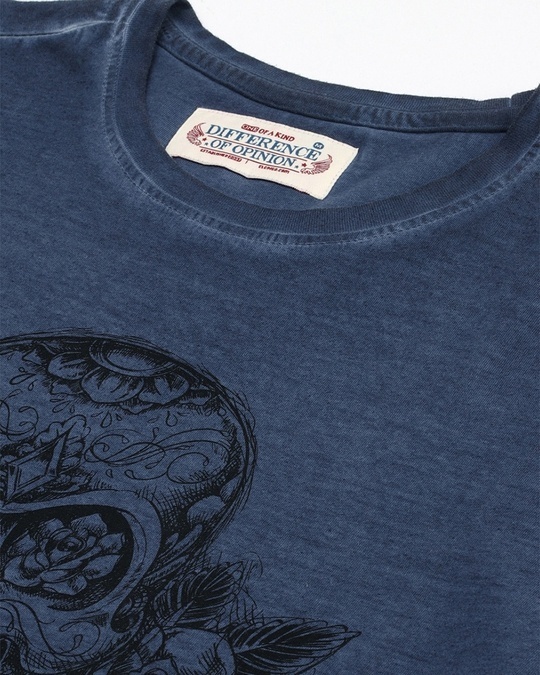 mens blue graphic tees