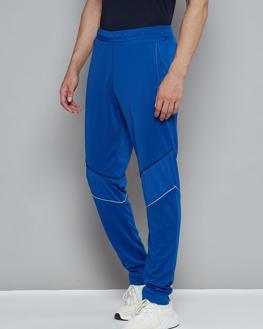 Buy Men's Blue Slim Fit Track Pants for Men Blue Online at Bewakoof