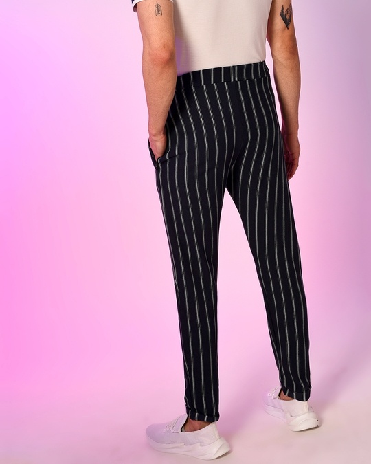 blue drawstring joggers