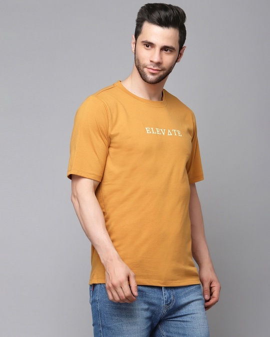 Buy Men's Brown Typography T-shirt Online at Bewakoof