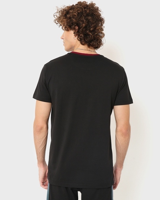 Shop Men's Contrast Pocket Printed Christmas T-shirt-Design