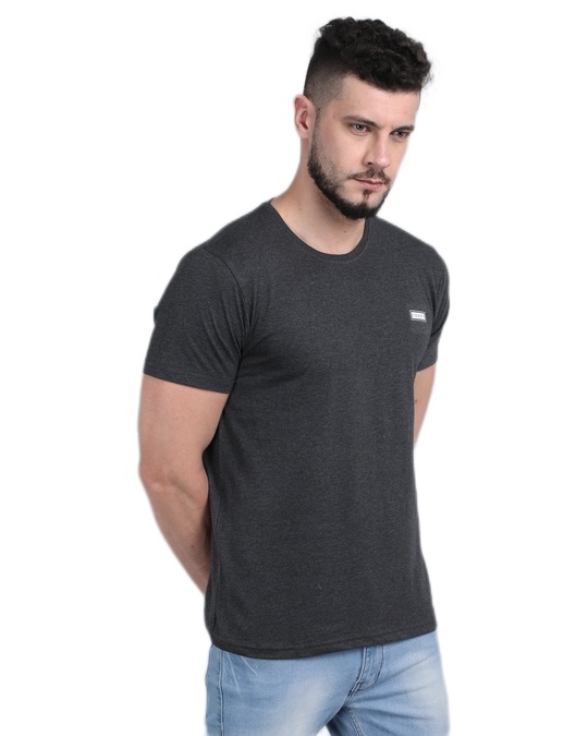 Buy Men's Grey Casual T-shirt Online at Bewakoof