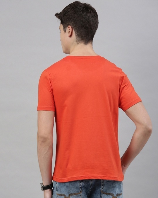 Shop Men's Orange Live Punjabi Graphic Printed T-shirt-Design