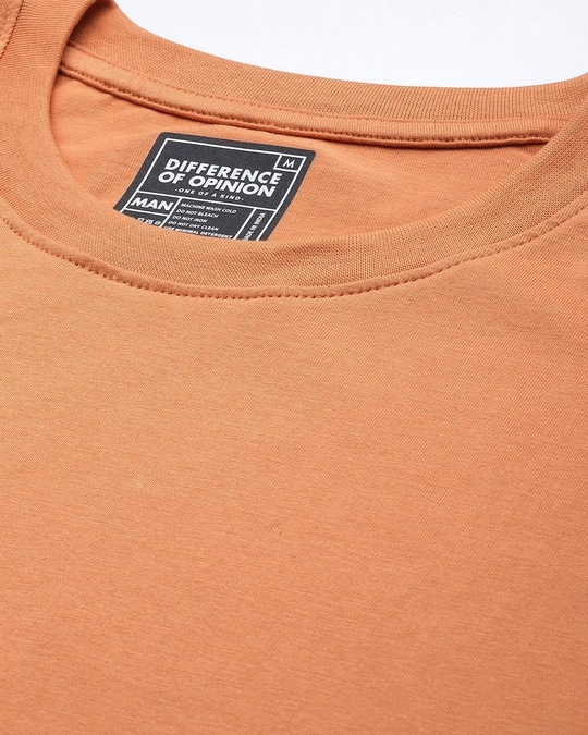 Buy Men's Orange Oversized T-shirt for Men Orange Online at Bewakoof