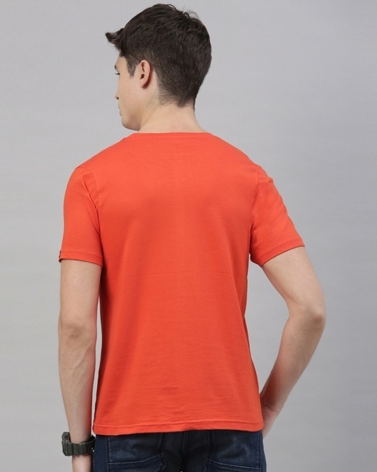 Shop Men's Orange RCB Eat Score Sleep Graphic Printed T-shirt-Design