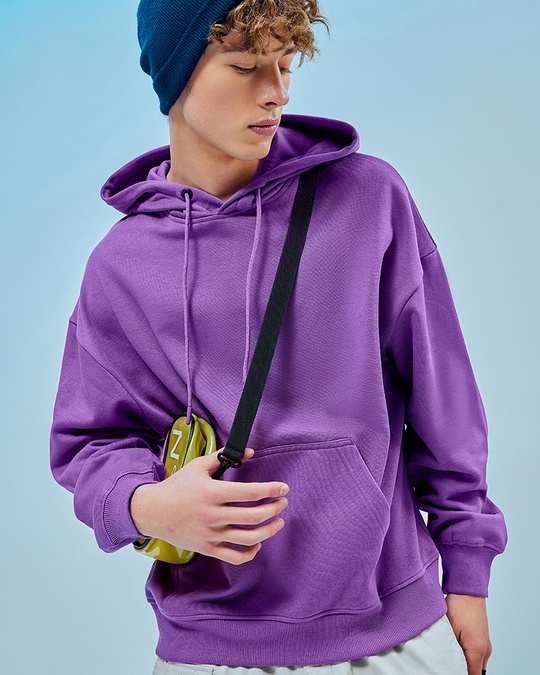 Plus size purple hoodie best sale